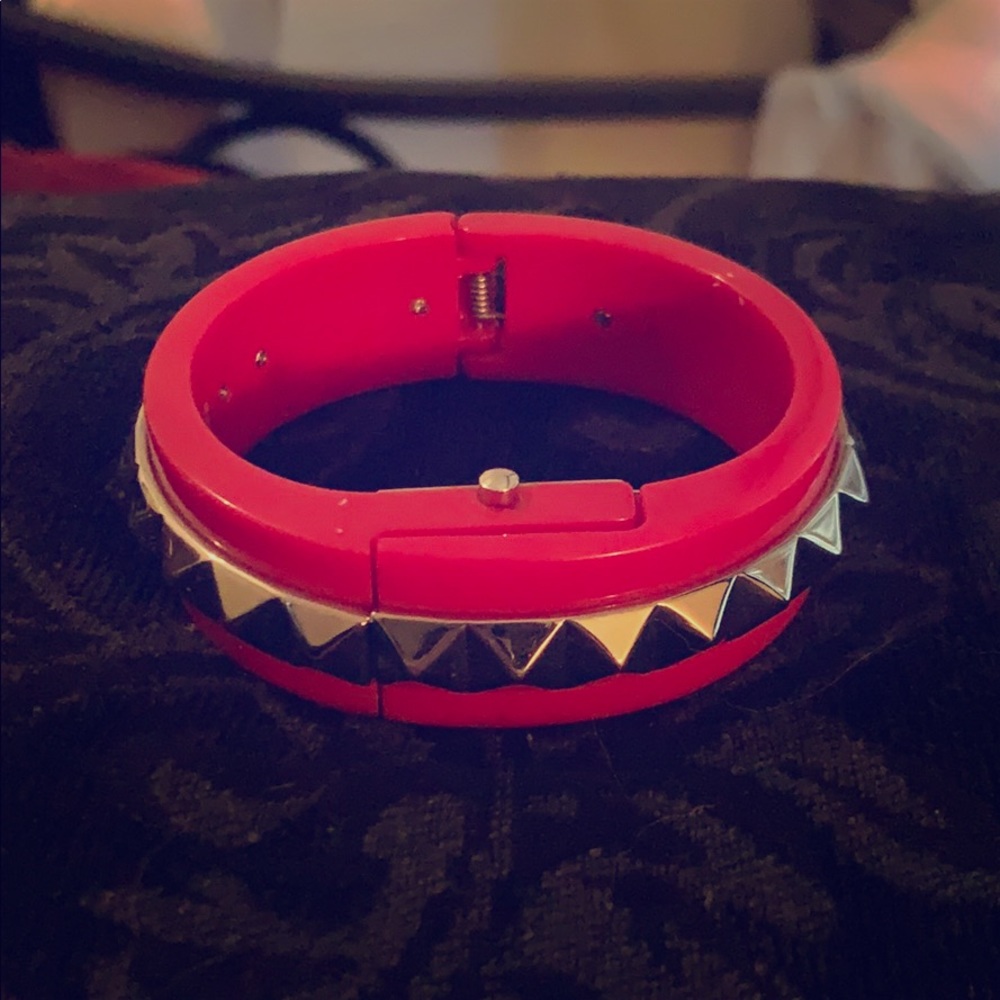 Betsey Johnson cuff watch / bracelet